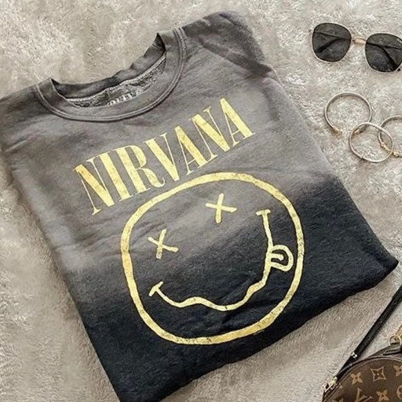 Urban Outfitters Sweaters - Urban ourfitters nirvana crew neck sweatshirt